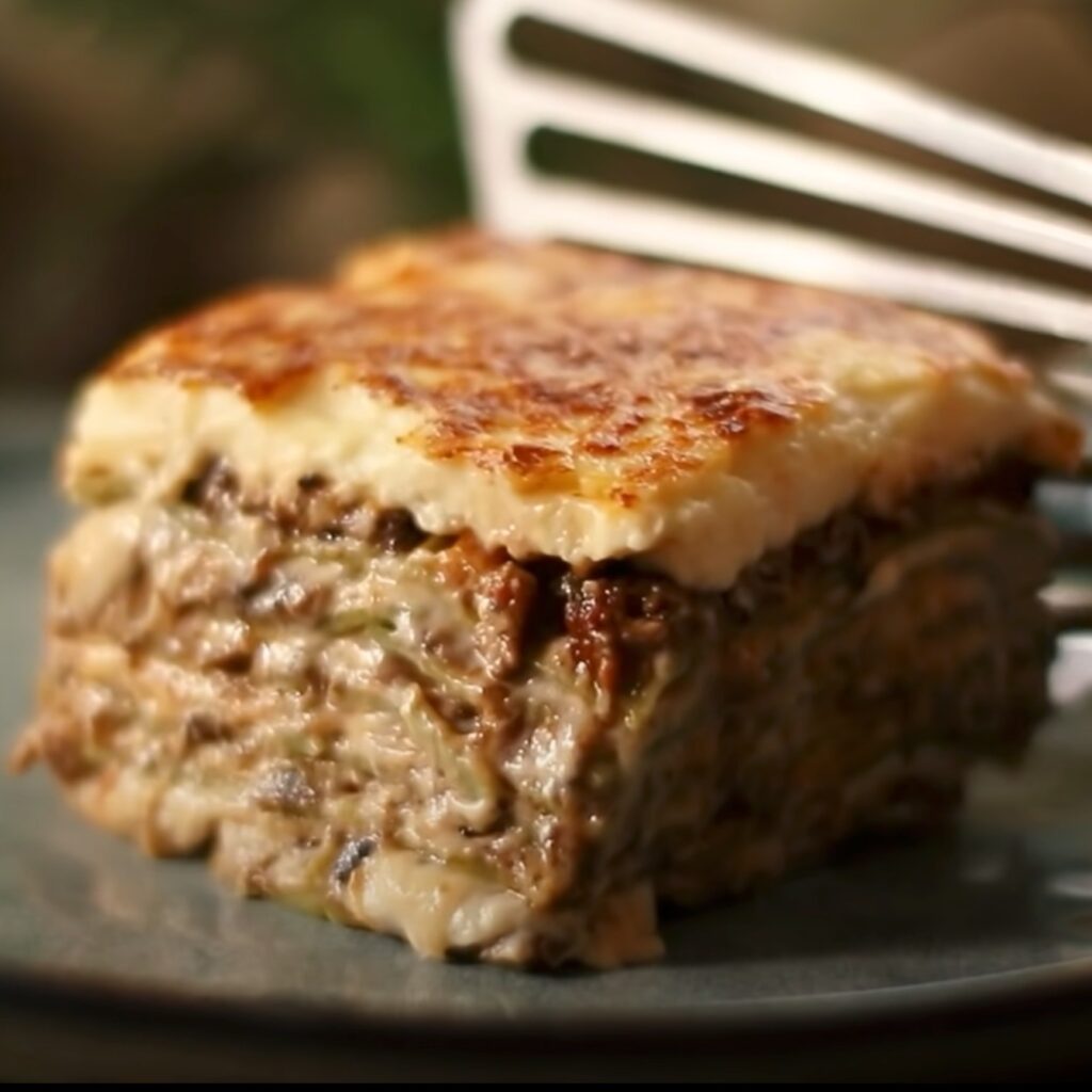 Mushroom Ragu Lasagna