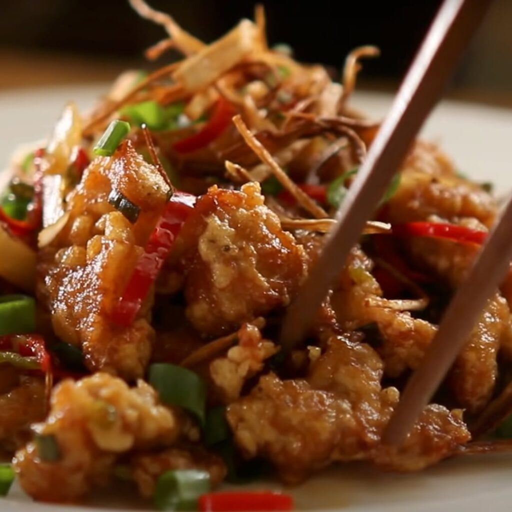 Spicy Garlic Fried Chicken Recipe