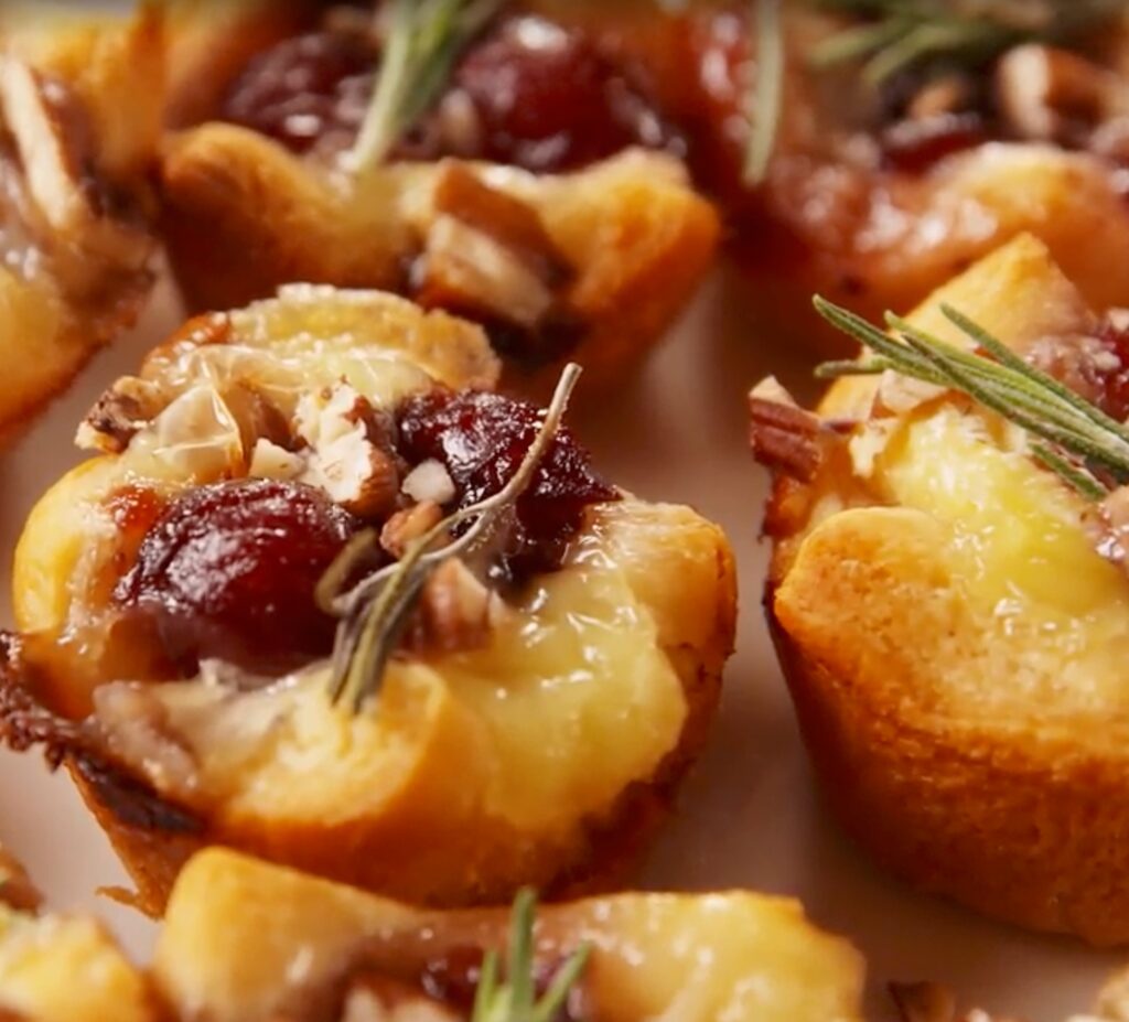 Cranberry Brie Bites