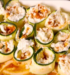 Zucchini Lasagna Roll-Ups