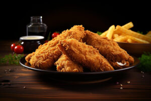 Crispy Air Fryer Chicken Tenders with Golden Coating